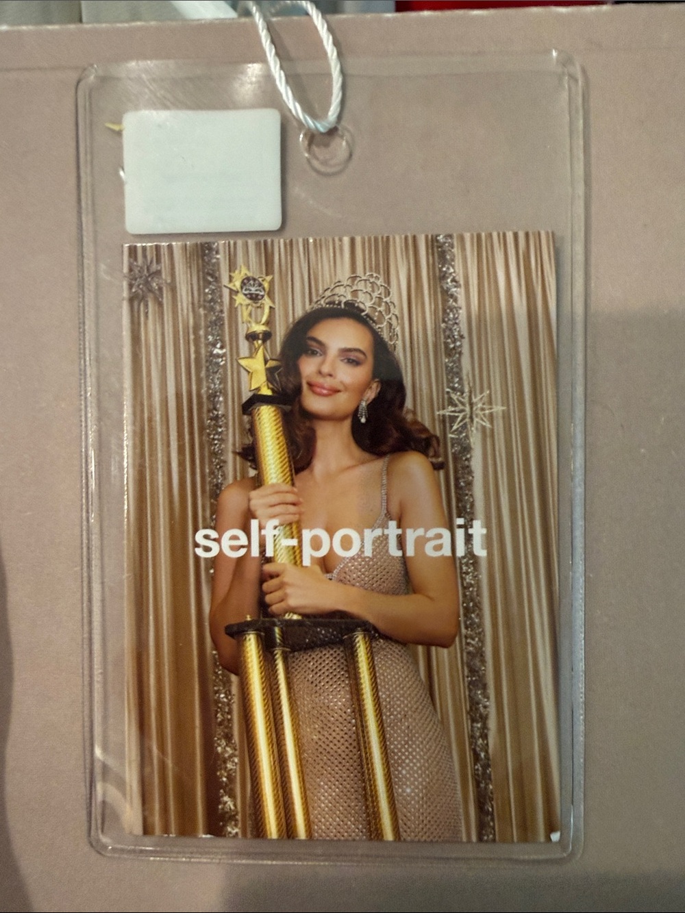NWT Self-Portrait Gold Fil Coupe Gown - Picture 11 of 11